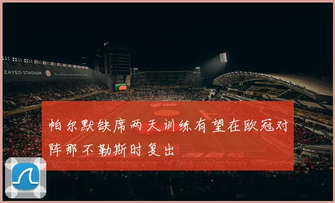 帕尔默缺席两天训练有望在欧冠对阵那不勒斯时复出